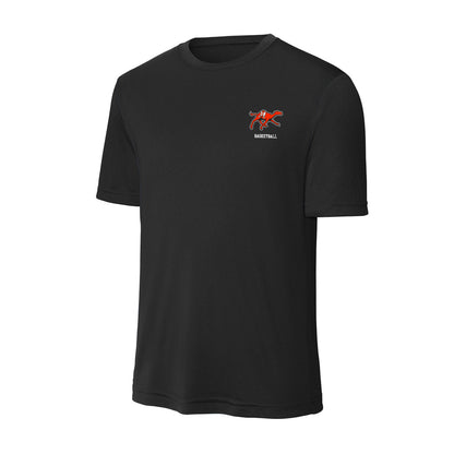 Campbell - NCAA Men's Basketball : Omar Harris - Activewear T-Shirt-0