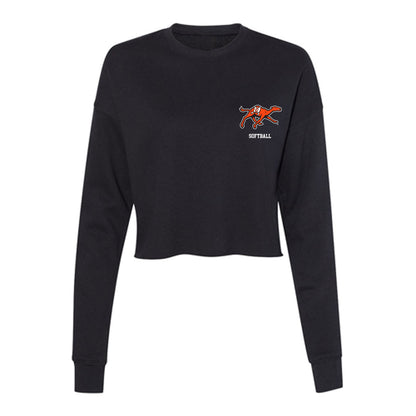 Campbell - NCAA Softball : Hannah Cornetto - Women's Cropped Crew Fleece-0