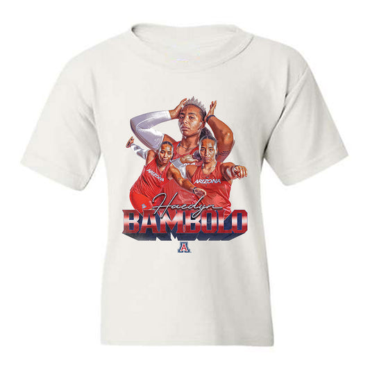 Arizona - NCAA Women's Track & Field : Haedyn Bambolo - Collage Youth T-Shirt-0