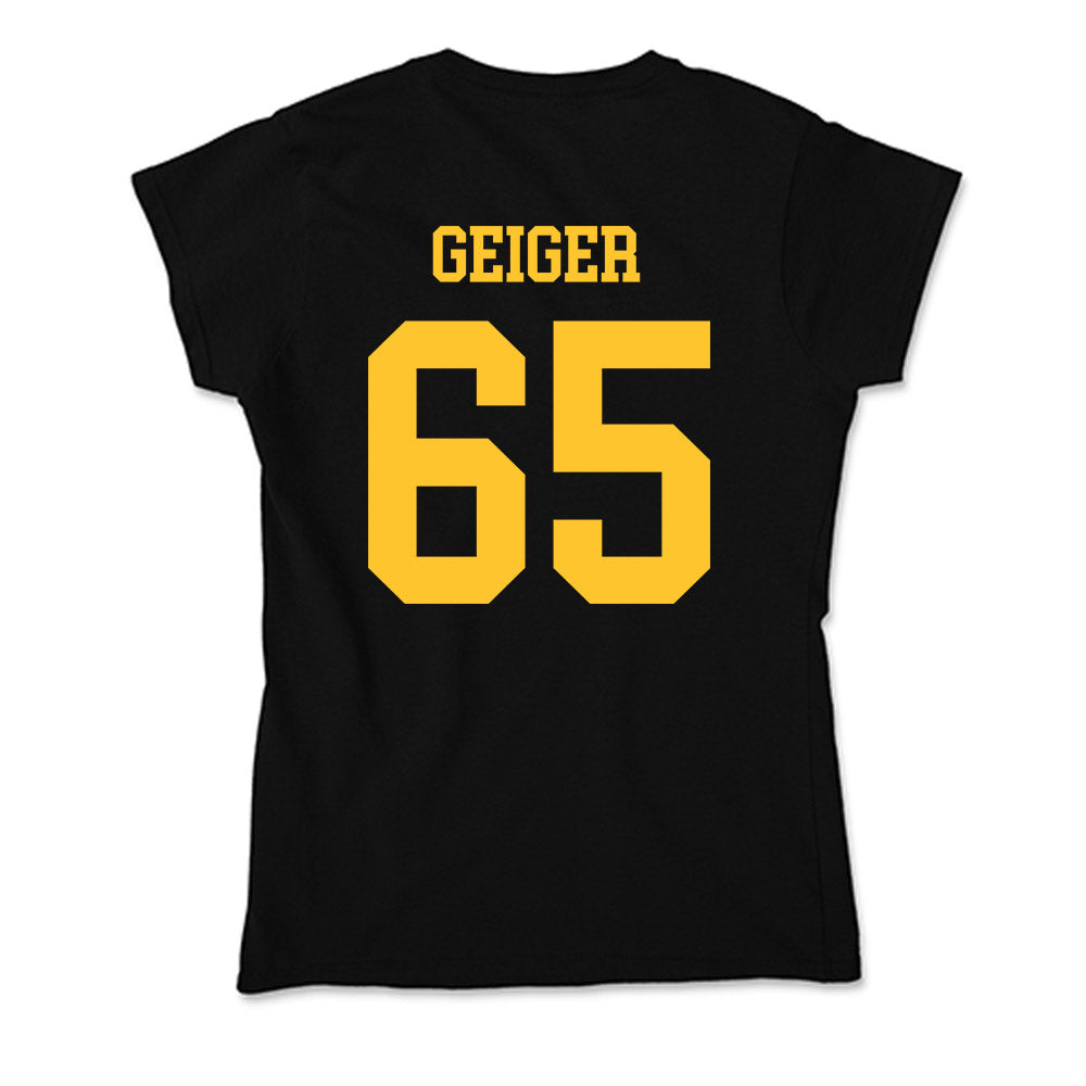 Wyoming - NCAA Football : Nathan Geiger - Soft Style Women’s T-Shirt-1
