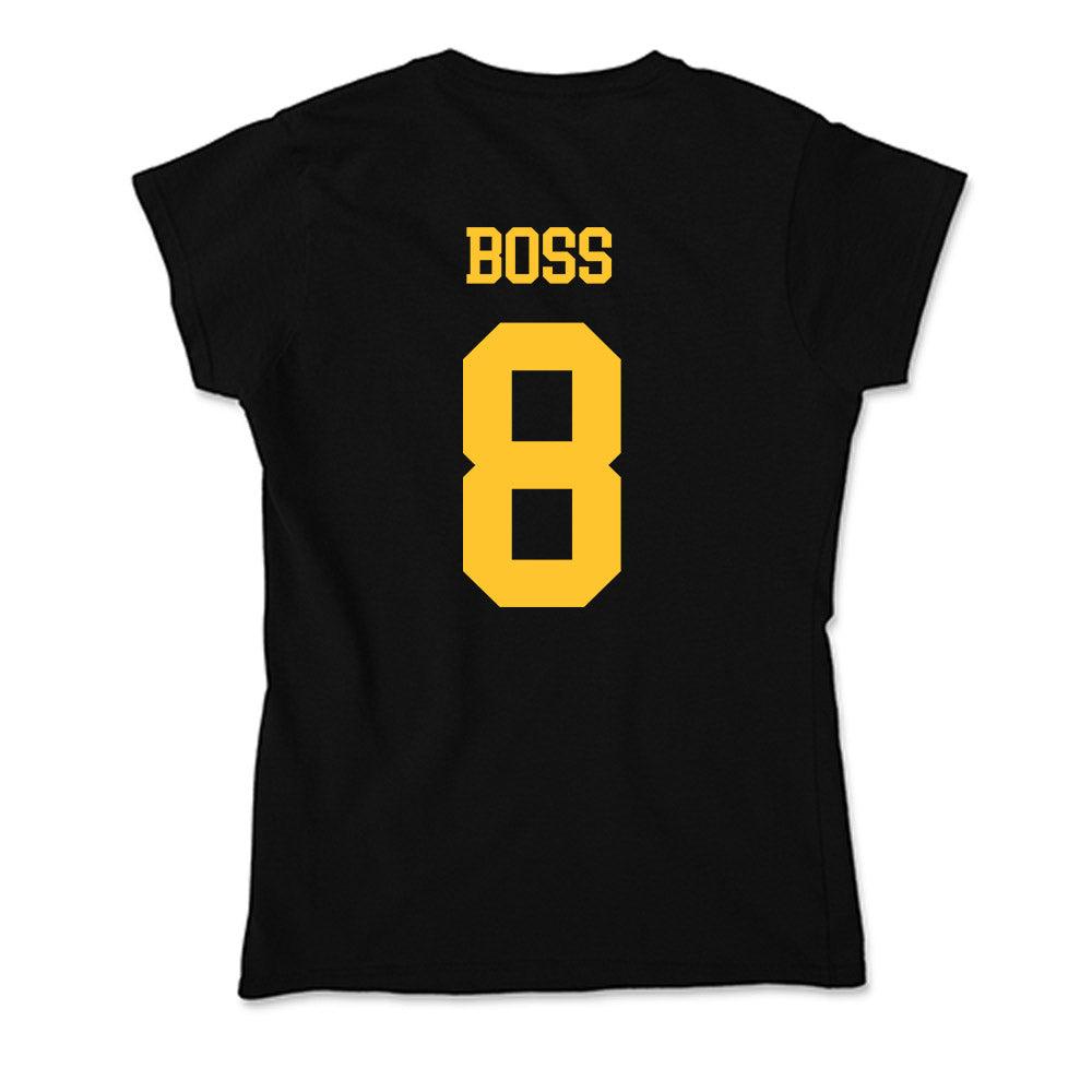 Wyoming - NCAA Football : Tyrese Boss - Soft Style Women’s T-Shirt-1