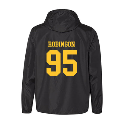 Wyoming - NCAA Football : Caleb Robinson - Windbreaker-1