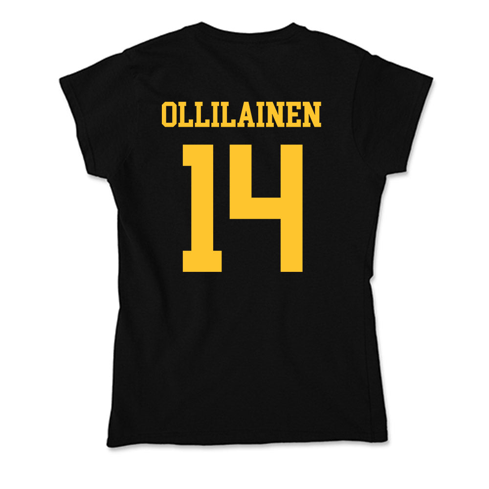 Wyoming - NCAA Women's Basketball : Kati Ollilainen - Soft Style Women’s T-Shirt-1