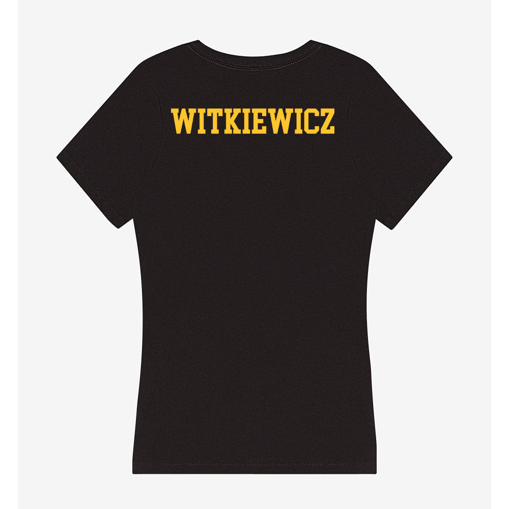 Wyoming - NCAA Women's Track & Field : Megan Witkiewicz - Women's V-Neck T-Shirt-1