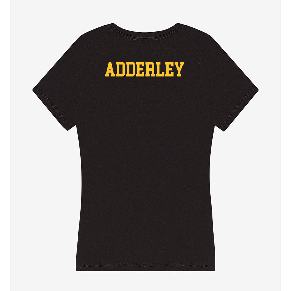 Wyoming - NCAA Women's Track & Field : Koi Adderley - Women's V-Neck T-Shirt-1