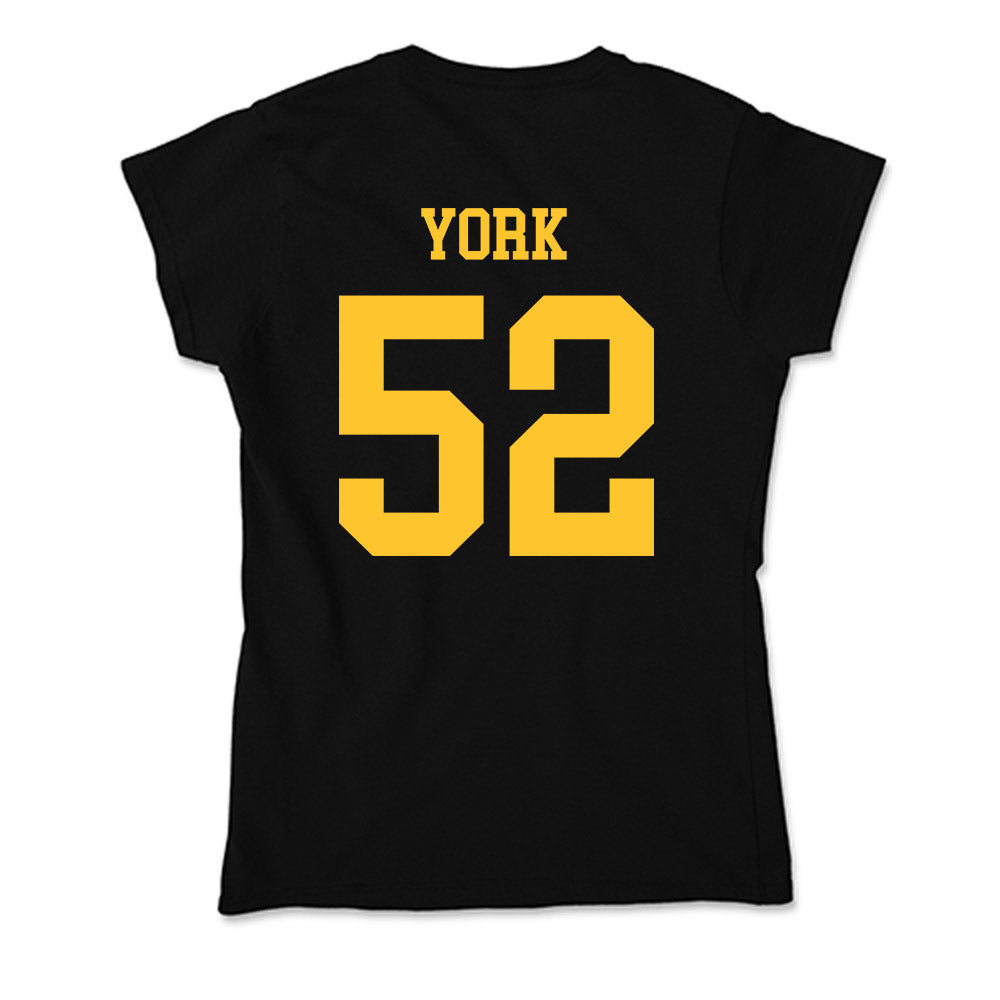 Wyoming - NCAA Football : Carson York - Soft Style Women’s T-Shirt-1