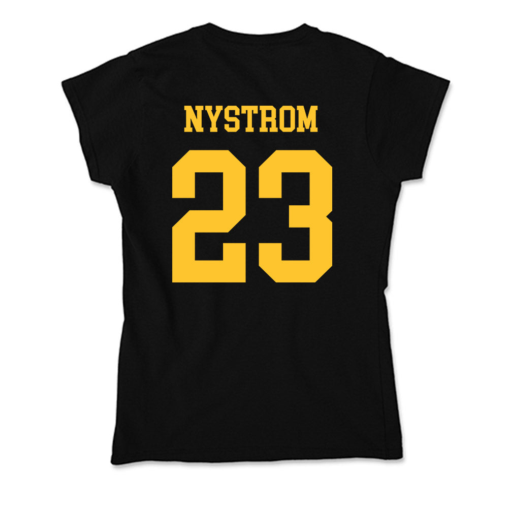 Wyoming - NCAA Football : Tyler Nystrom - Soft Style Women’s T-Shirt-1