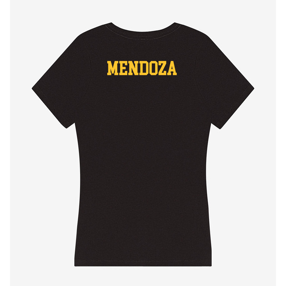 Wyoming - NCAA Women's Track & Field : Gabby Mendoza - Women's V-Neck T-Shirt-1