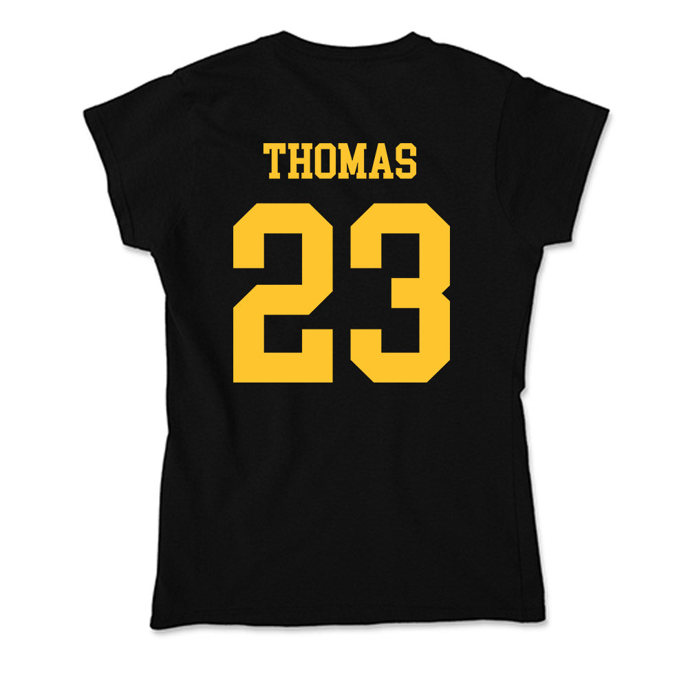 Wyoming - NCAA Football : Jones Thomas - Soft Style Women’s T-Shirt-1