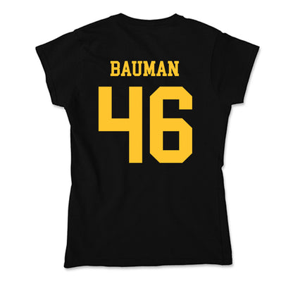 Wyoming - NCAA Football : Dash Bauman - Soft Style Women’s T-Shirt-1