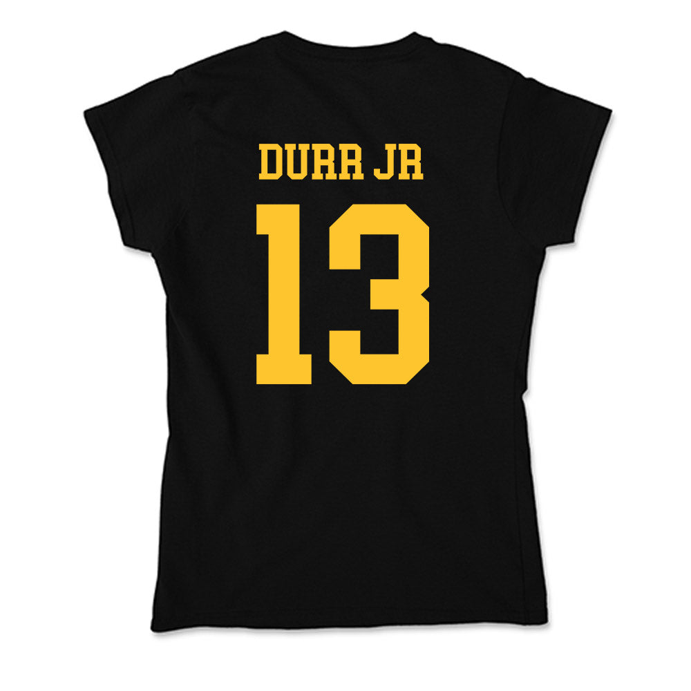 Wyoming - NCAA Football : Chris Durr jr - Soft Style Women’s T-Shirt-1