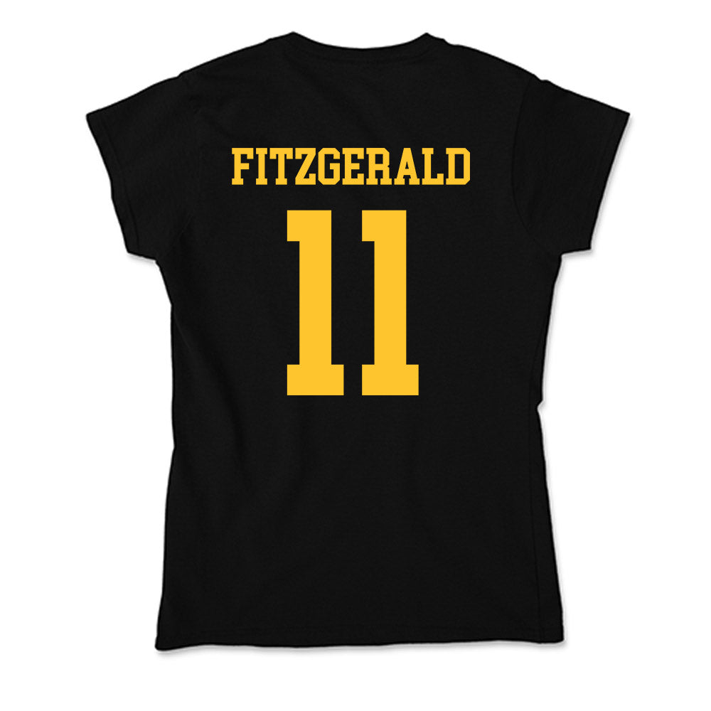 Wyoming - NCAA Football : Michael Fitzgerald - Soft Style Women’s T-Shirt-1