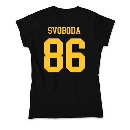 Wyoming - NCAA Football : Evan Svoboda - Soft Style Women’s T-Shirt-1