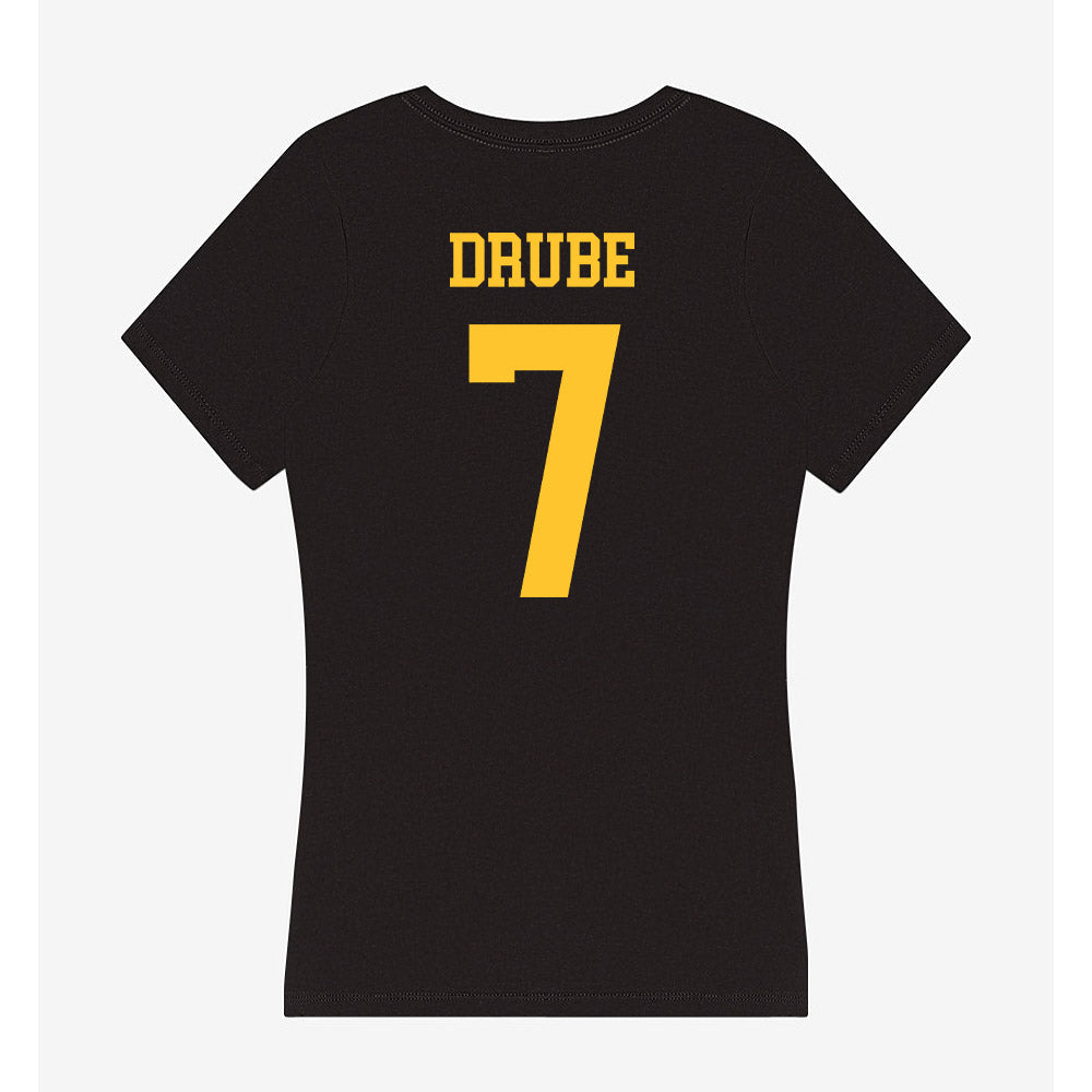 Wyoming - NCAA Football : Mason Drube - Women's V-Neck T-Shirt-1