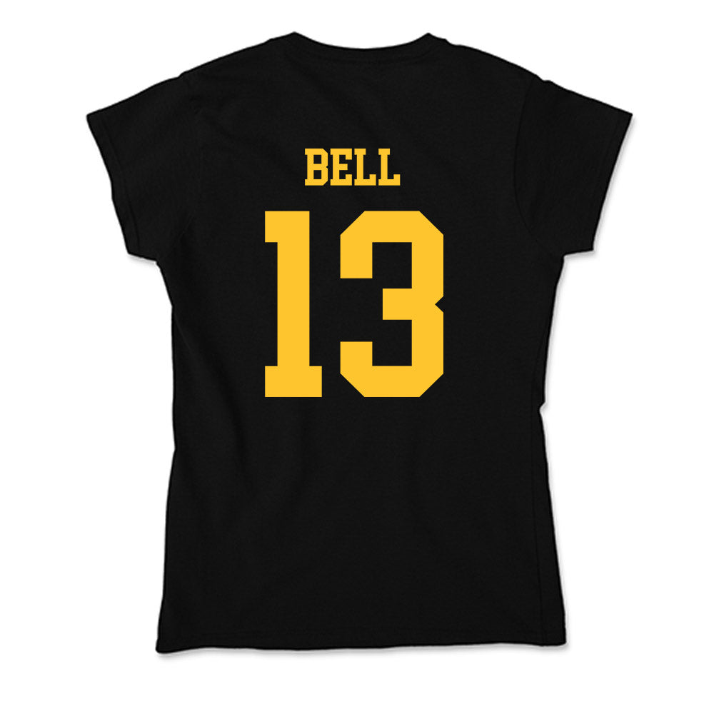 Wyoming - NCAA Football : Ian Bell - Soft Style Women’s T-Shirt-1