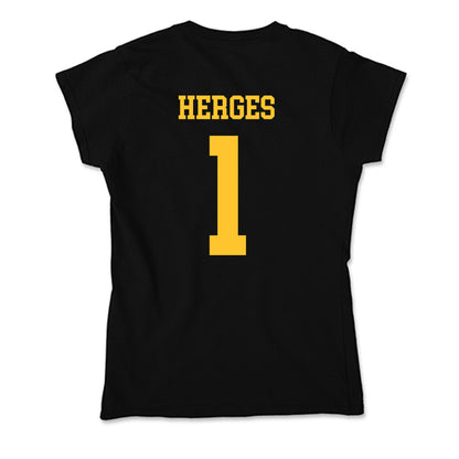Wyoming - NCAA Women's Soccer : Julia Herges - Soft Style Women’s T-Shirt-1