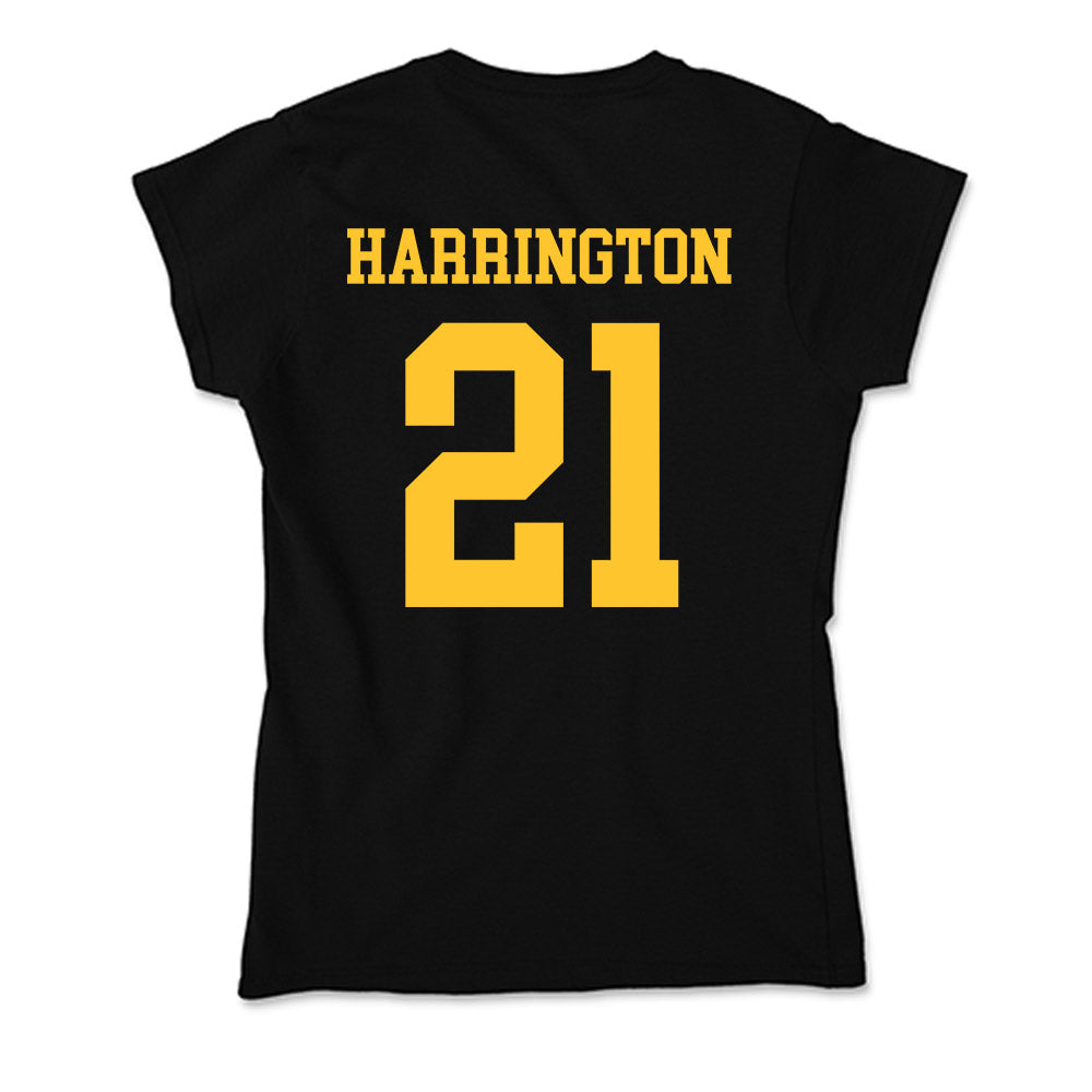 Wyoming - NCAA Women's Basketball : Katie Harrington - Soft Style Women’s T-Shirt-1