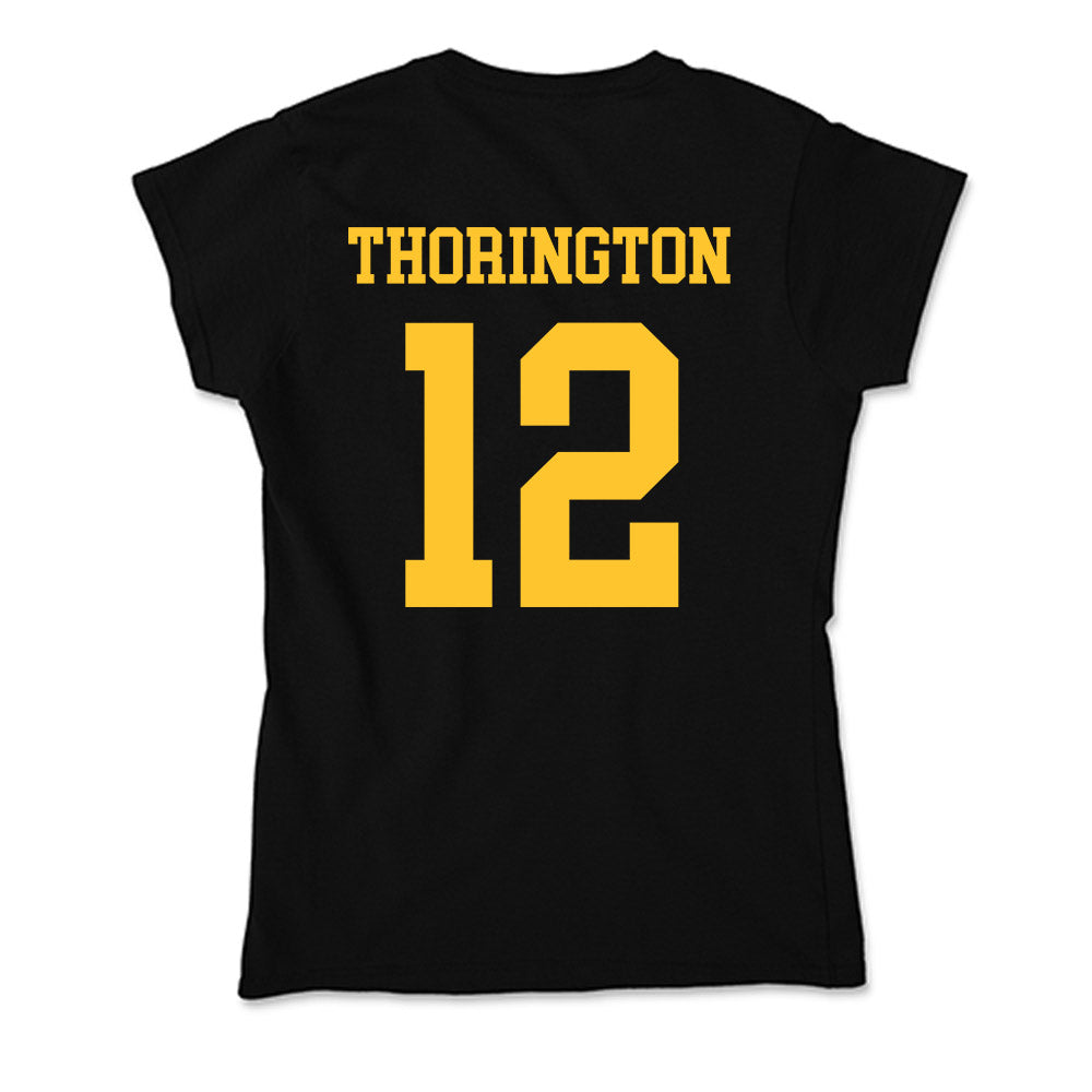 Wyoming - NCAA Women's Volleyball : Addy Thorington - Soft Style Women’s T-Shirt-1