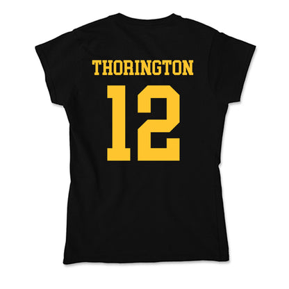 Wyoming - NCAA Women's Volleyball : Addy Thorington - Soft Style Women’s T-Shirt-1