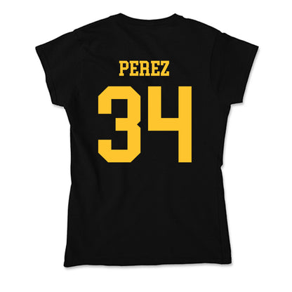 Wyoming - NCAA Football : Steven Perez - Soft Style Women’s T-Shirt-1