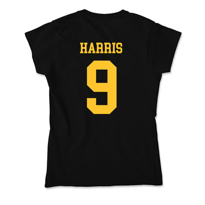 Wyoming - NCAA Men's Basketball : Jared Harris - Soft Style Women’s T-Shirt-1