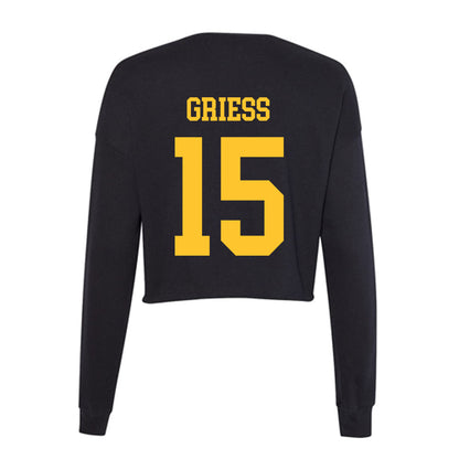 Wyoming - NCAA Women's Soccer : Jordan Griess - Women's Cropped Crew Fleece-1