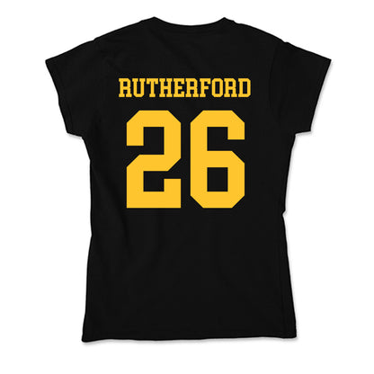 Wyoming - NCAA Football : Gary Rutherford - Soft Style Women’s T-Shirt-1