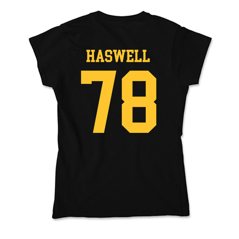 Wyoming - NCAA Football : Alex Haswell - Soft Style Women’s T-Shirt-1