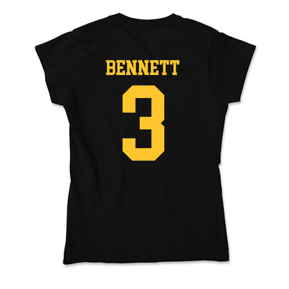 Wyoming - NCAA Men's Basketball : Khaden Bennett - Soft Style Women’s T-Shirt-1