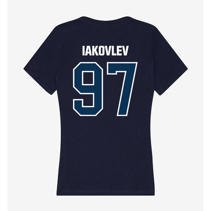 Old Dominion - NCAA Football : Mikhail Iakovlev - Women's V-Neck T-Shirt-1