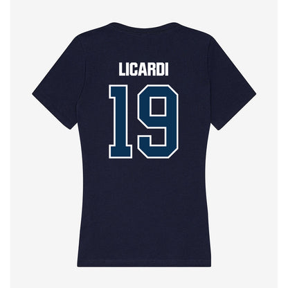 Old Dominion - NCAA Women's Lacrosse : Sophia Licardi - Women's V-Neck T-Shirt-1