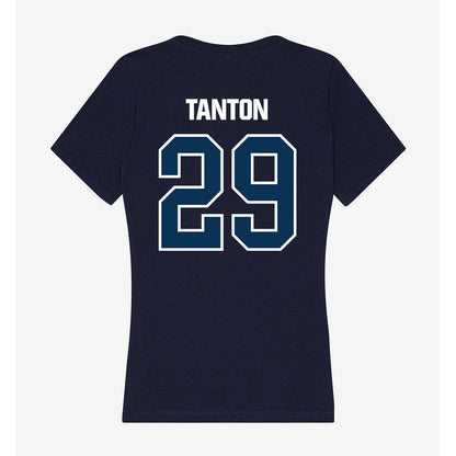 Old Dominion - NCAA Baseball : Ben Tanton - Women's V-Neck T-Shirt-1