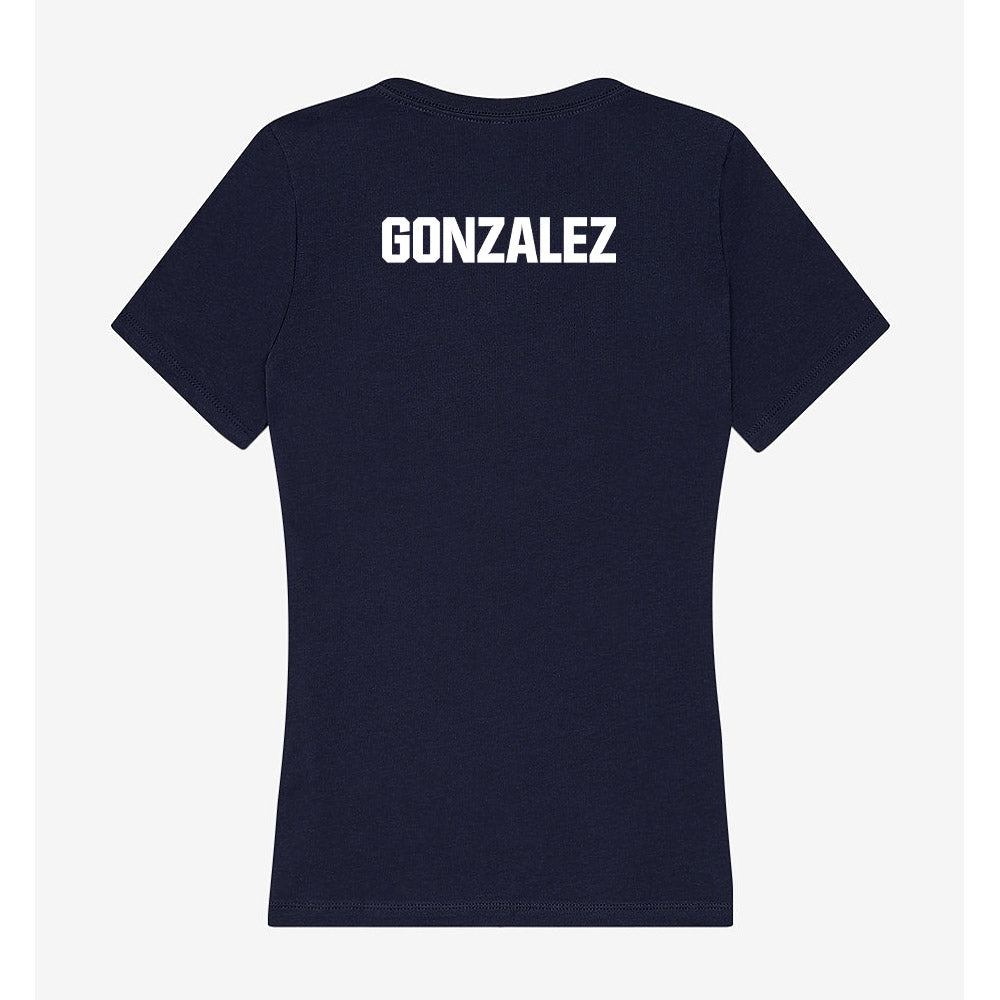 Old Dominion - NCAA Women's Swimming & Diving : Gabriella Gonzalez - Women's V-Neck T-Shirt-1