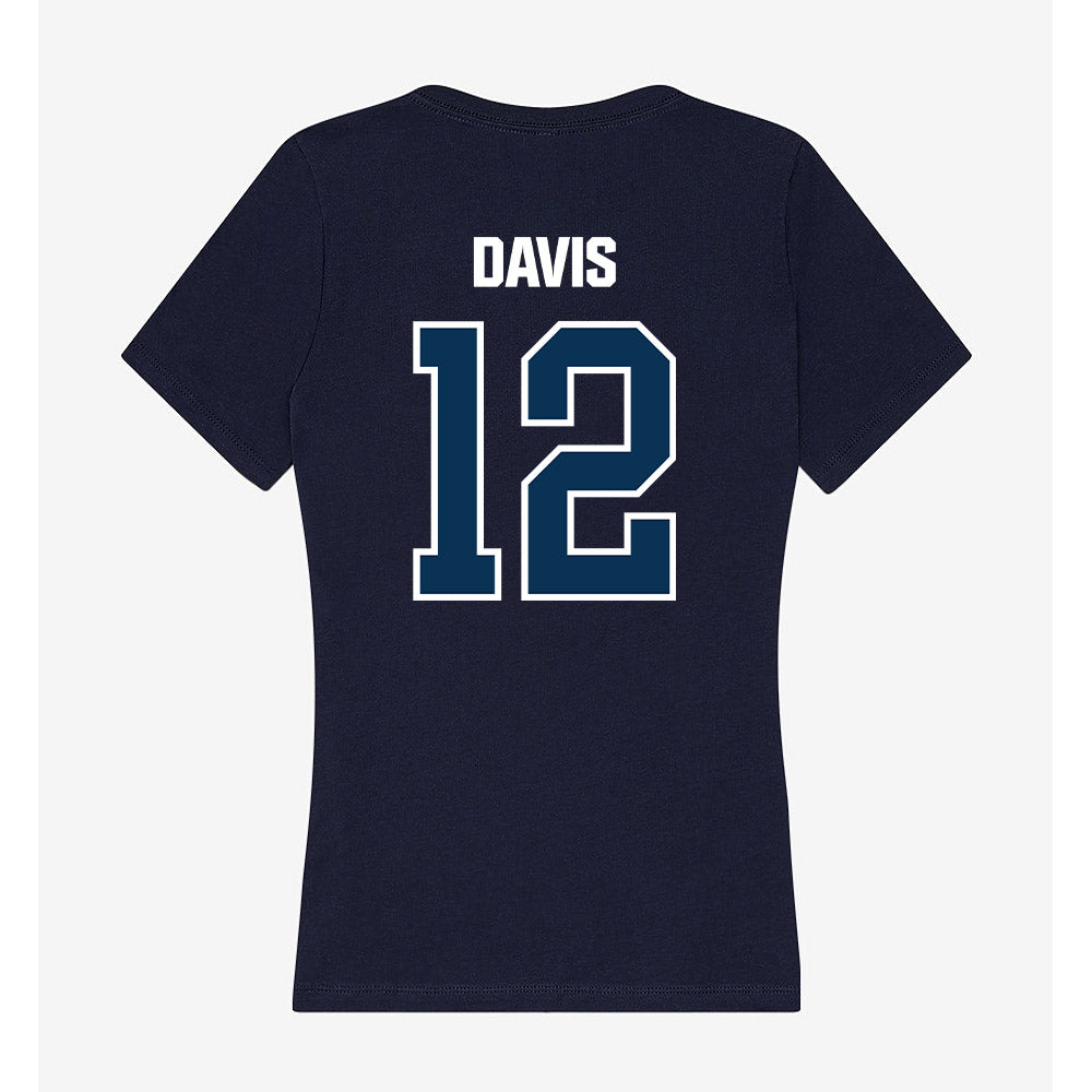 Old Dominion - NCAA Women's Soccer : Koto Davis - Women's V-Neck T-Shirt-1