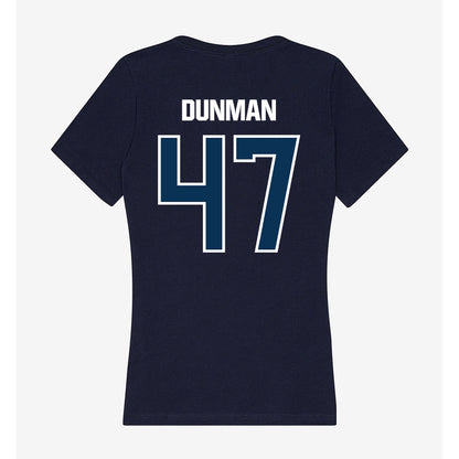 Old Dominion - NCAA Football : Ashten Dunman - Women's V-Neck T-Shirt-1