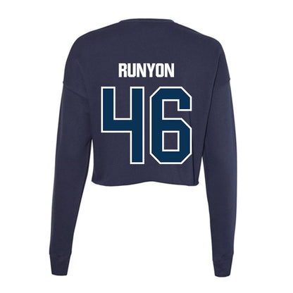 Old Dominion - NCAA Baseball : Jackson Runyon - Women's Cropped Crew Fleece-1