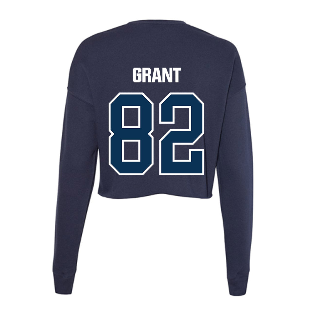 Old Dominion - NCAA Football : Jeremiah Grant - Women's Cropped Crew Fleece-1