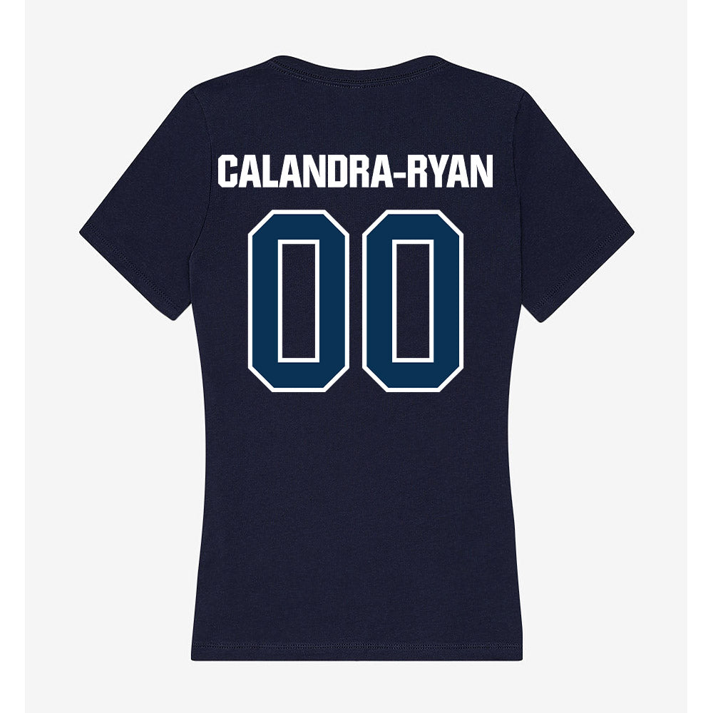Old Dominion - NCAA Women's Lacrosse : Natalie Calandra-Ryan - Women's V-Neck T-Shirt-1