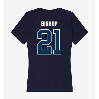 Old Dominion - NCAA Football : Caleb Bishop - Women's V-Neck T-Shirt-1