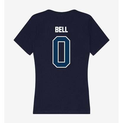 Old Dominion - NCAA Women's Soccer : Emmaline Bell - Women's V-Neck T-Shirt-1
