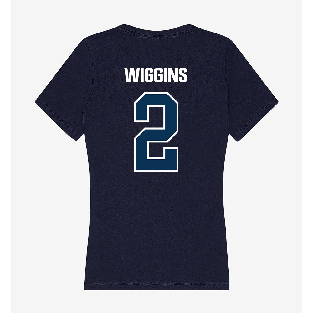 Old Dominion - NCAA Men's Basketball : Zacch Wiggins - Women's V-Neck T-Shirt-1