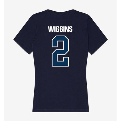Old Dominion - NCAA Men's Basketball : Zacch Wiggins - Women's V-Neck T-Shirt-1