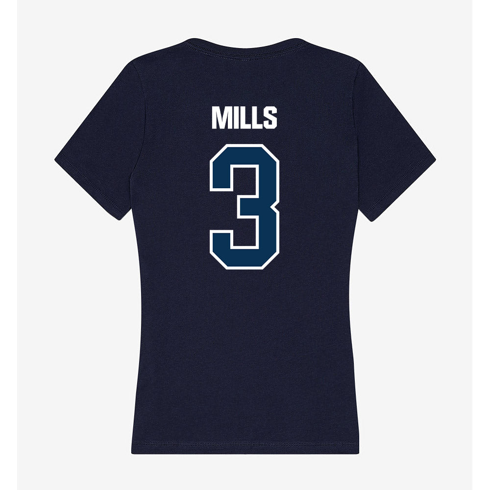 Old Dominion - NCAA Women's Lacrosse : Jules Mills - Women's V-Neck T-Shirt-1