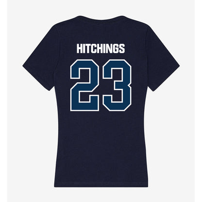 Old Dominion - NCAA Women's Field Hockey : Claire Hitchings - Women's V-Neck T-Shirt-1