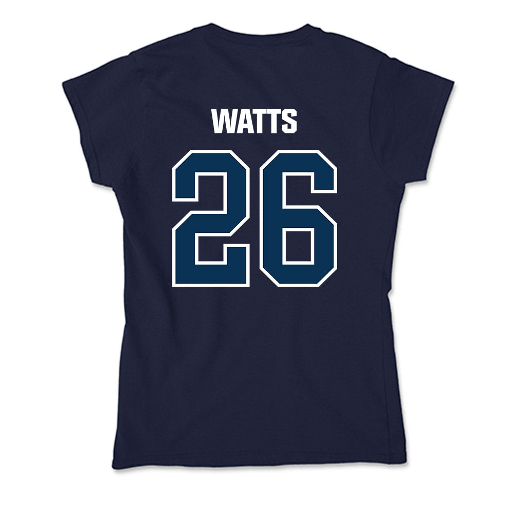 Old Dominion - NCAA Football : Justin Watts - Soft Style Women’s T-Shirt-1