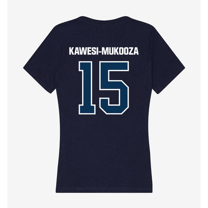 Old Dominion - NCAA Women's Soccer : Navi Kawesi-Mukooza - Women's V-Neck T-Shirt-1