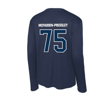 Old Dominion - NCAA Football : Lorenzo McFadden-Pressley - Activewear Long Sleeve T-Shirt-1