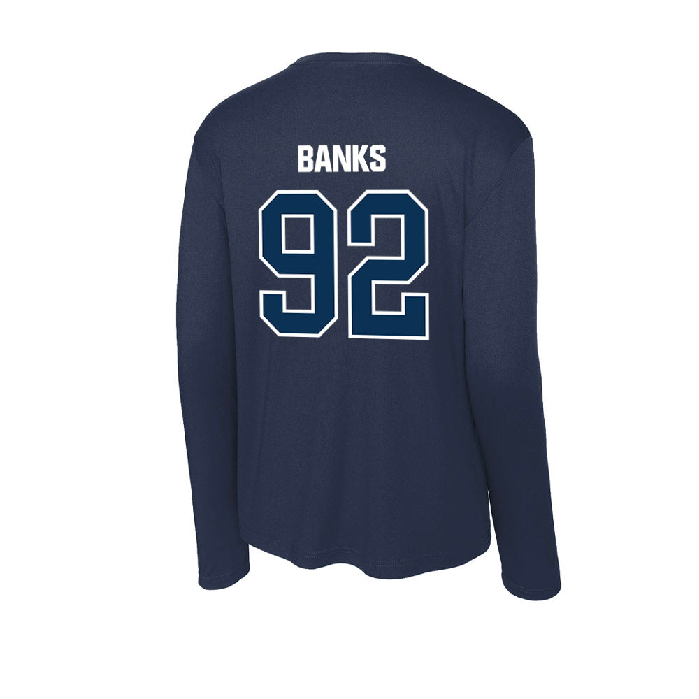Old Dominion - NCAA Football : Lucas Banks - Activewear Long Sleeve T-Shirt-1