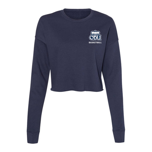 Old Dominion - NCAA Men's Basketball : Odell HODGE - Women's Cropped Crew Fleece-0