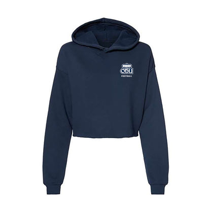 Old Dominion - NCAA Football : NICOLE TURNER - Women's Crop Fleece Hoodie-0